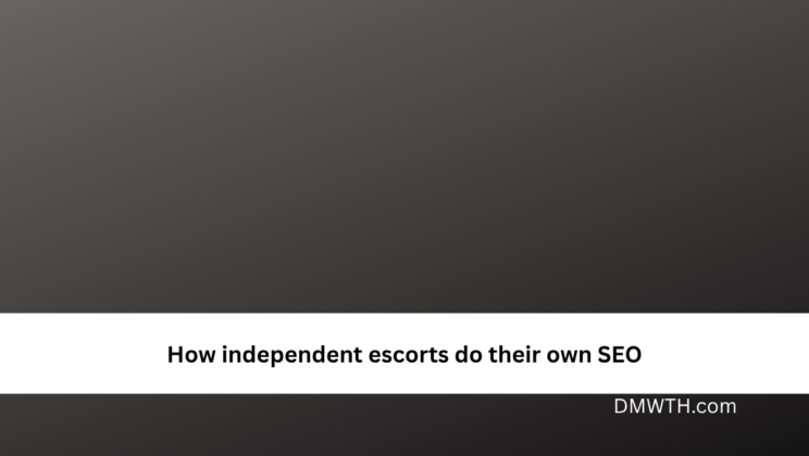 How independent escorts do their own SEO